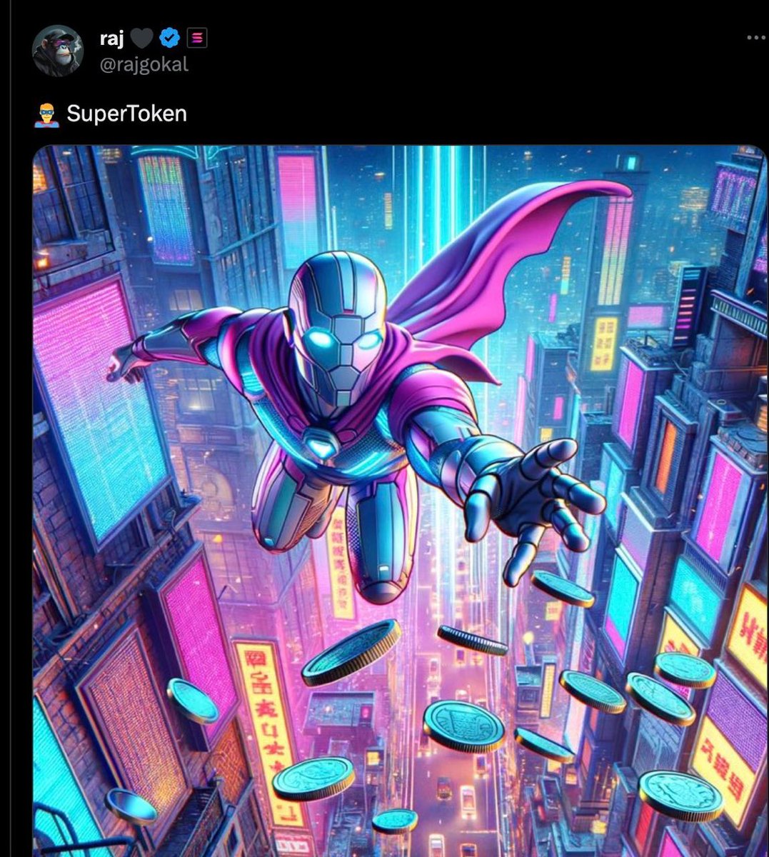 Super Token tweet media