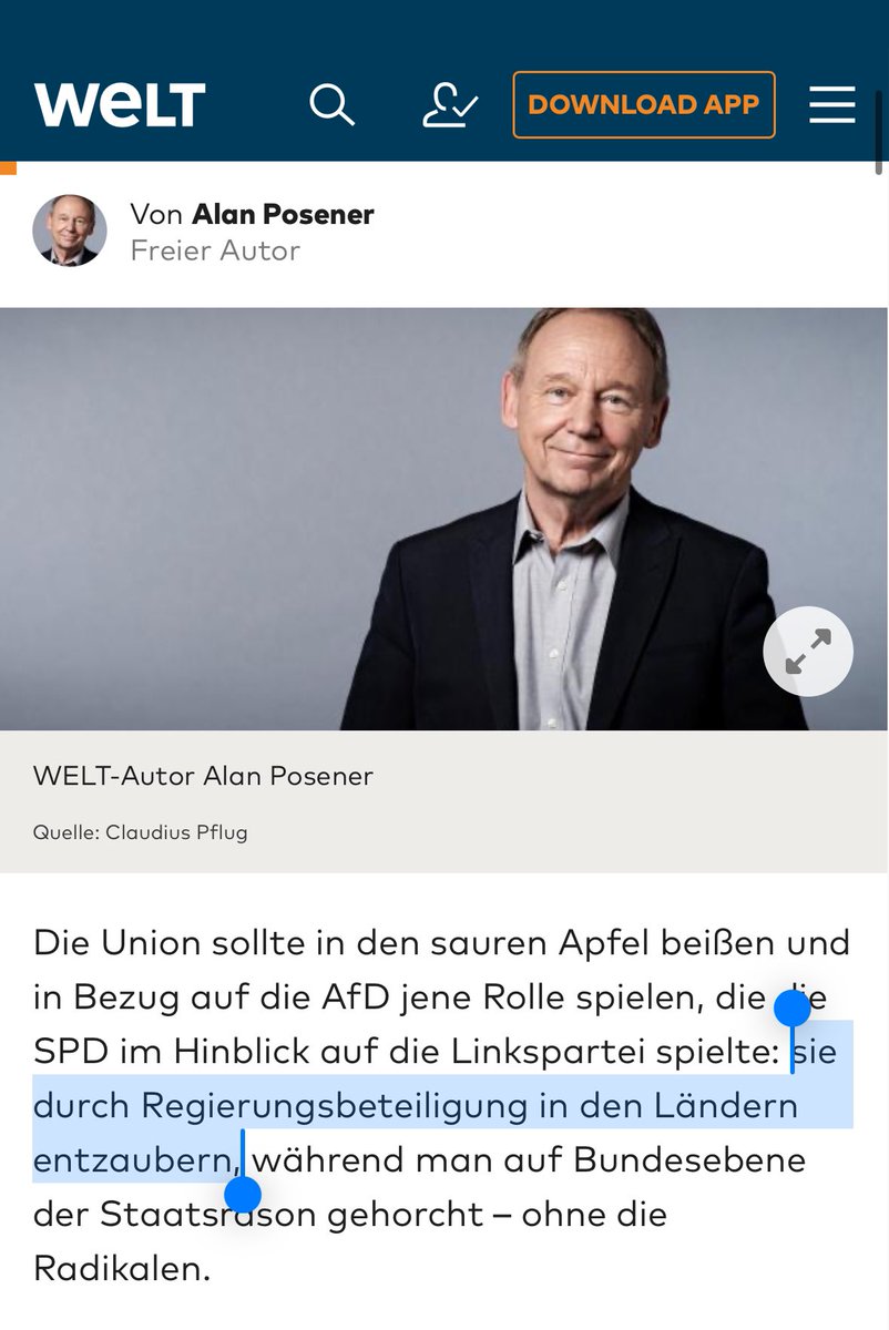 ErikMarquardt's tweet photo. Heute ist es so weit und kann man in der WELT die Forderung lesen, dass Konservative mit Rechtsextremen in Landesregierungen koalieren sollen, um sie zu entzaubern. Das markiert einen traurigen Tiefpunkt der Normalisierung rechtsextremer Positionen bei Axel-Springer. https://t.co/ZGX7kgfODr