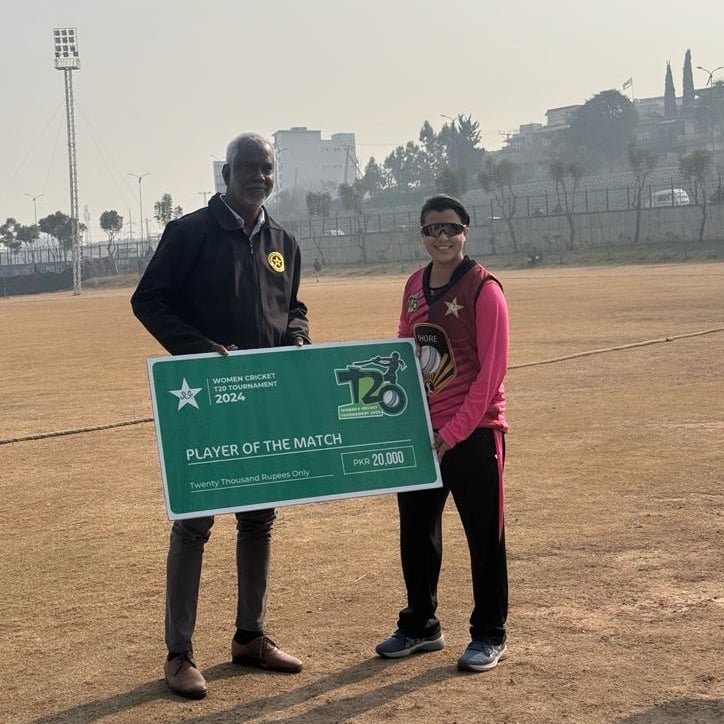 Alhamdulilah for another achievement 3️⃣-1️⃣3️⃣ 
#LhrvMul #womencricket #NationalT20