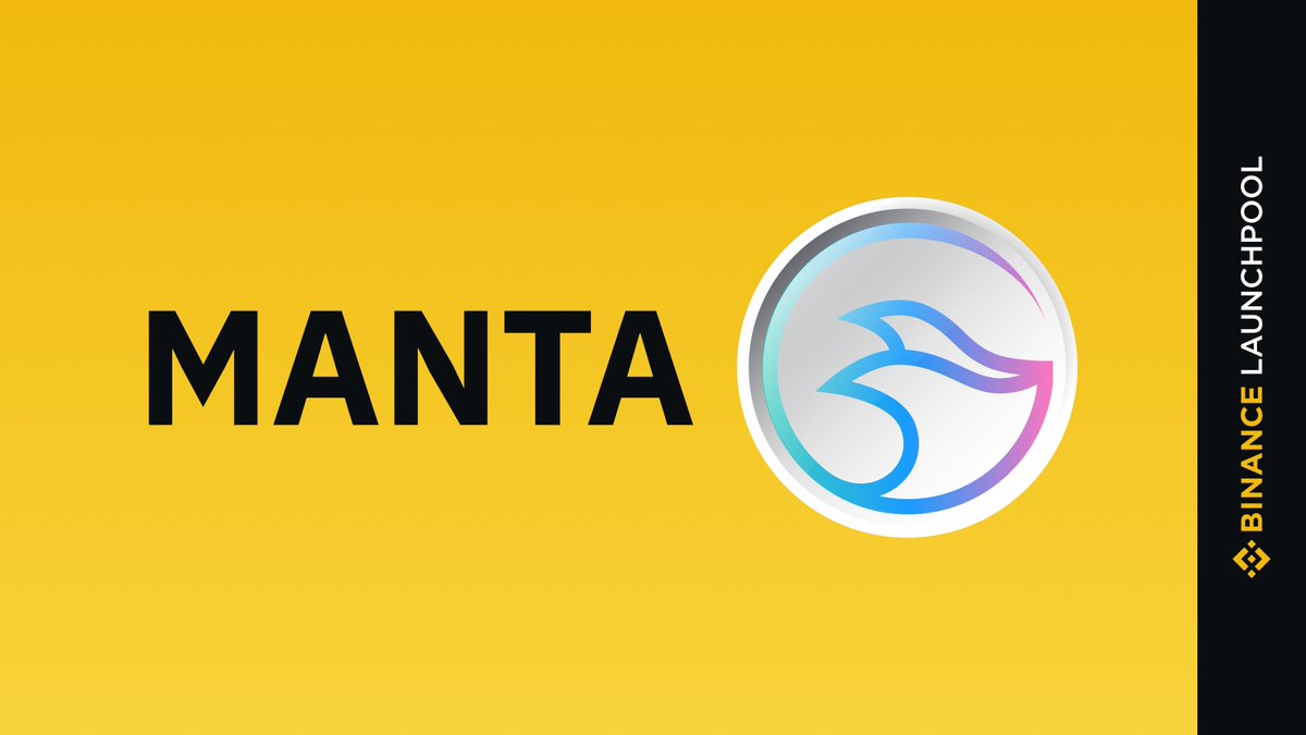 Introducing @MantaNetwork $MANTA on #Binance Launchpool!

Farm #MANTA by staking #BNB and $FDUSD.

➡️ binance.com/en/support/ann…