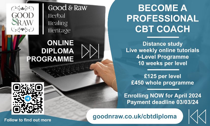 MuslimahNet_'s tweet photo. Enrolling now for April 2024. Open to all sisters, anywhere in the world. The only CBT coaching course you need! https://t.co/Q7XwO6fZcH