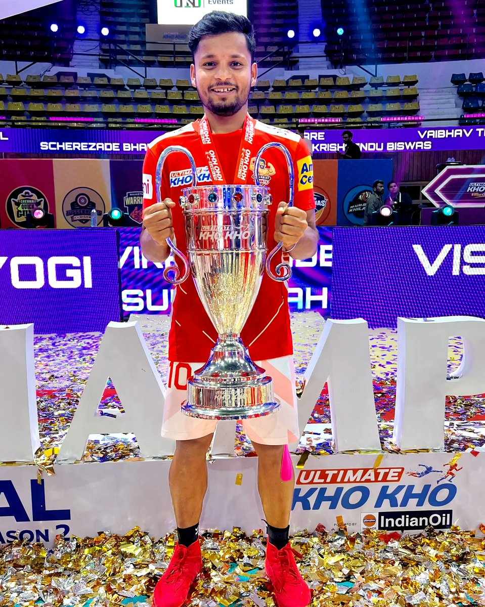 ViNU__0110's tweet photo. Ultimate Kho Kho Season 2 Championship 2023 🏆🥇
@GiantsKho @ultimatekhokho @GujaratGiants
:
:
#ultimatekhokholeague #KhoKho #garjegagujarat #indiamaarchalaang #abkhohoga #KhoKhoLover #cuttack #Odisha https://t.co/SxDMOGdmxl
