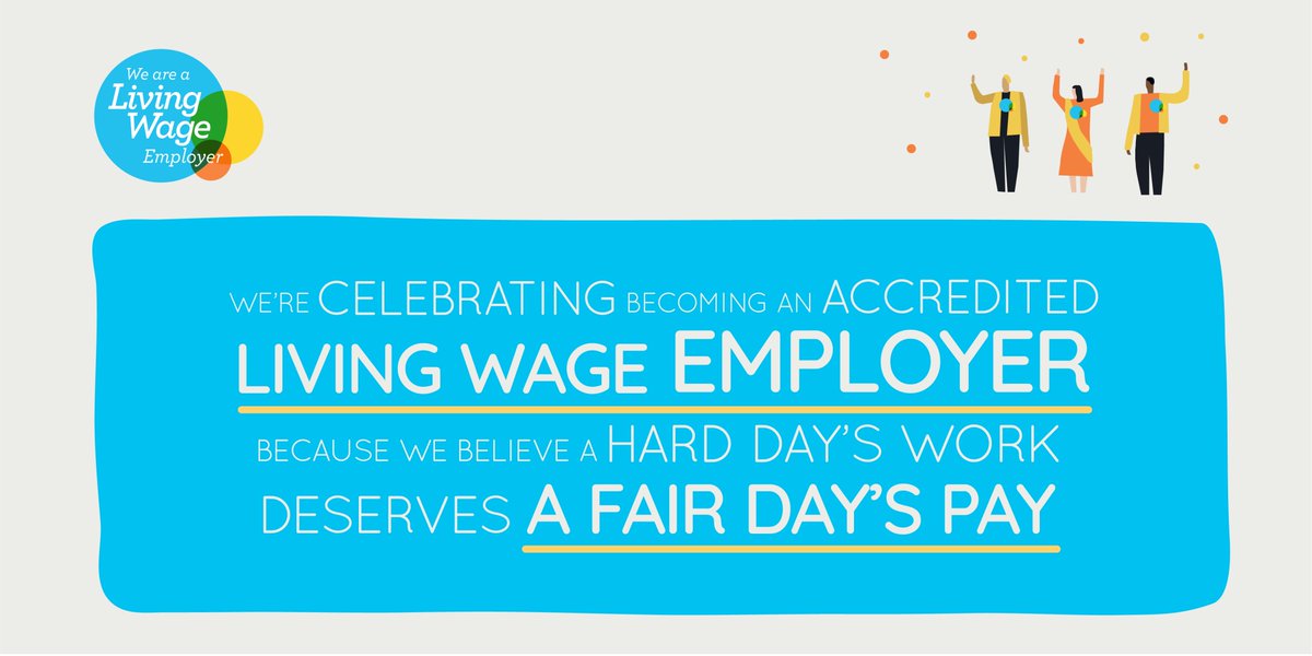 we have just signed up to <a href="/LivingWageUK/">Living Wage Foundation</a>