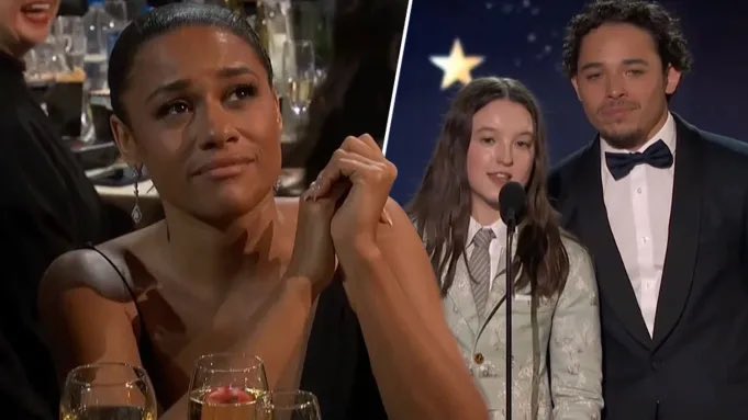 PopCrave's tweet photo. “There are the actors who also think that they're singers. Jack Black, Ariana DeBose, Ryan Gosling.”

— Bella Ramsey at the Critics Choice Awards https://t.co/CxR9T7KLxs