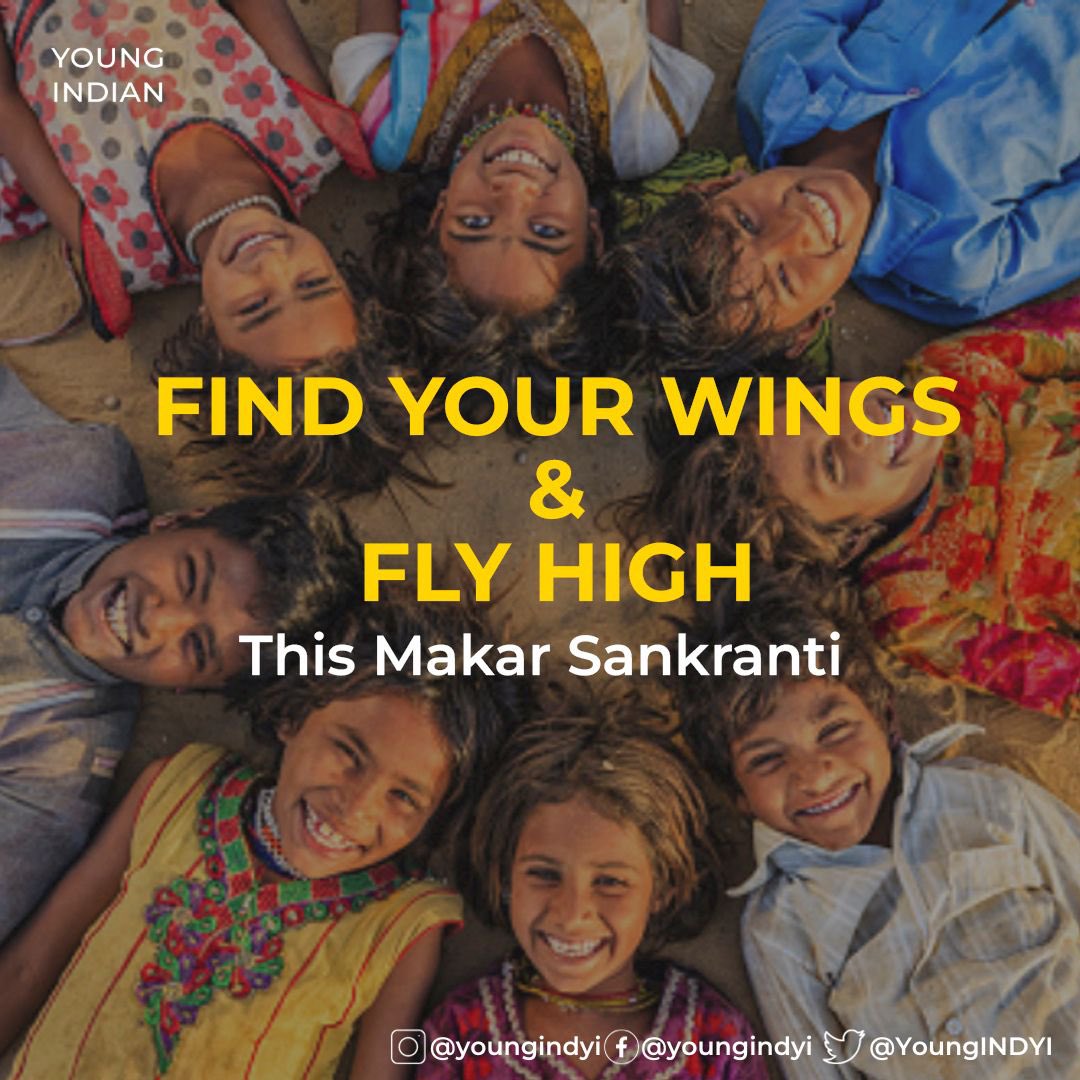 YoungINDYI's tweet photo. Soar into the spirit of #MakaraSankranti! Let your dreams take flight with the colourful kites in the sky. May this harvest festival bring you abundant joy and success. 

#MakaraSankranthi #FestivalVibes #yi #YoungIndian https://t.co/y418y7ySW8