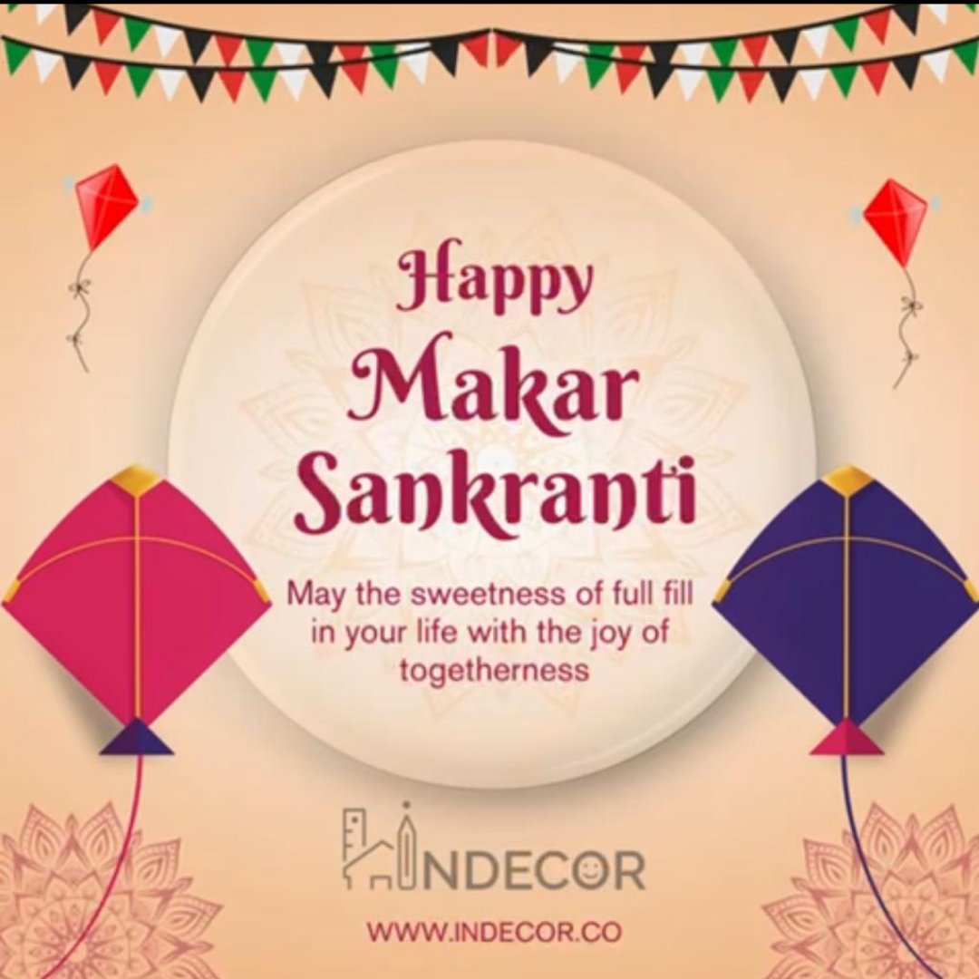 indecor_co's tweet photo. Happy Makar Sankranti

Visit us @ https://t.co/jGQFMTlkzI
#indecor #happymakarsankranti #makarsankranti #homerenovation #renovation #homereno #interior #exterior #interiordesignerinmumbai #interiordesigns #residentialinteriors #kandivali #mumbai #relaxinghome #commercialinteriors https://t.co/f7oWdK3tFm