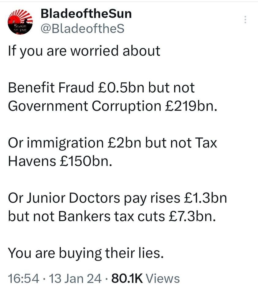 This is why people need to actually wake up to what is happening #ToriesOut557 #SunakOut447 #GeneralElectionNow #Sunackered #UnitedAgainstTheTories