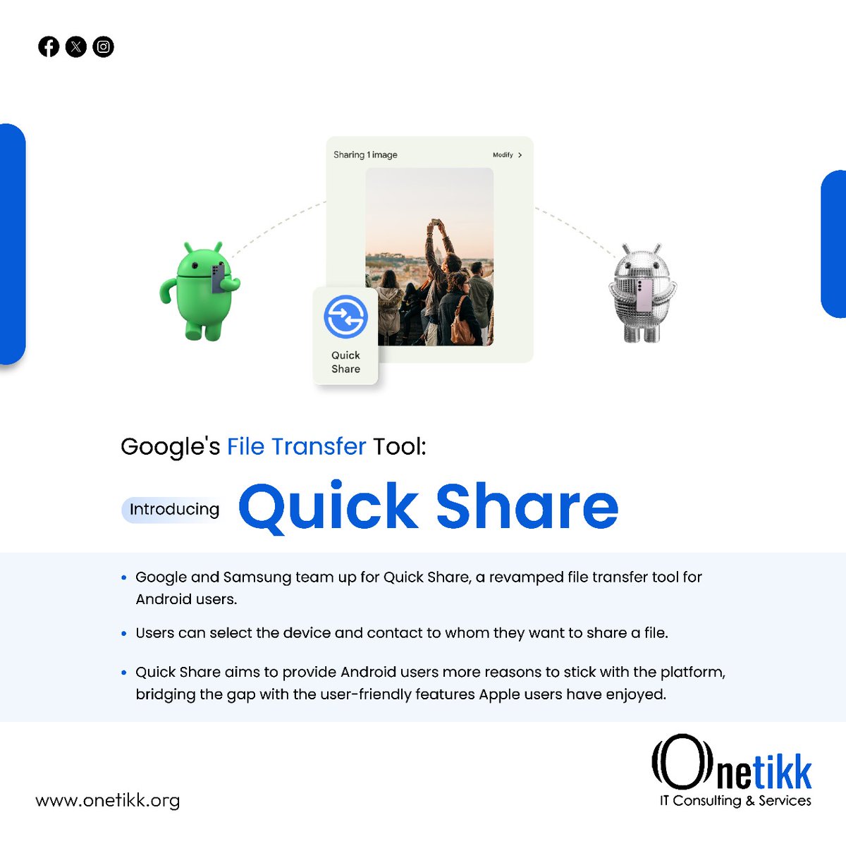 Google's File Transfer Tool Is Now Called Quick Share.
Besides the name, Quick Share does the same thing that you have got with Nearby Share.
#onetikk #QuickShare #filetransfer #google