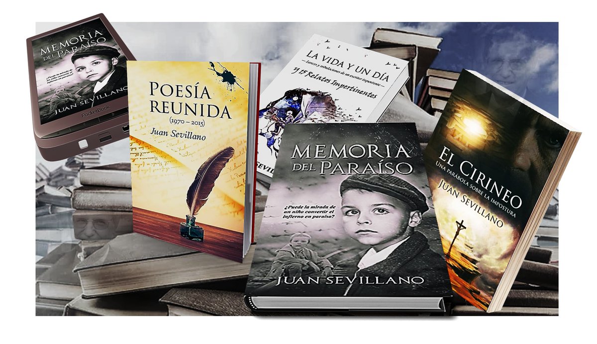RoMemoria's tweet photo. ¿Hablamos de #LITERATURA? ¿Aún no conoces la #Obra de Juan Sevillano, @RoMemoria ?
¡Entra y hazte el regalo que te mereces! #LibrosRecomendados
¡La espléndida madurez de un #escritor #clásico! #lecturasrecomendadas
https://t.co/p5UIApGhEP
https://t.co/ZH1X6iNQD4