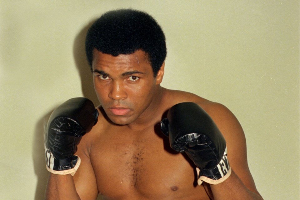 AfricaOverview's tweet photo. @AfricanArchives A true icon in and out of the ring . https://t.co/6IE2Eh4Mp7