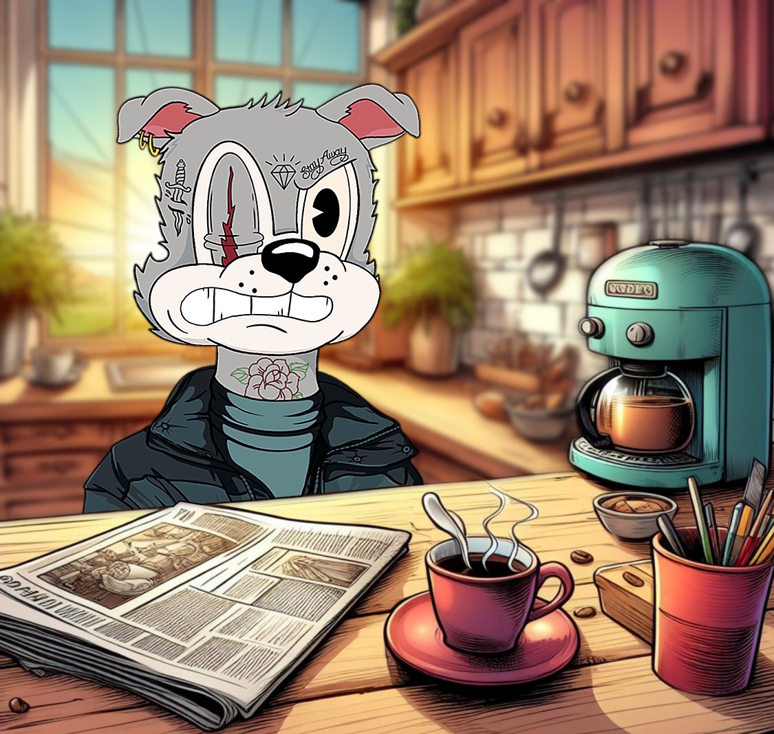 Crypdogs_nft's tweet photo. @nickxnfts GM Nick ☀️☕️ https://t.co/Xfq8um8U4x