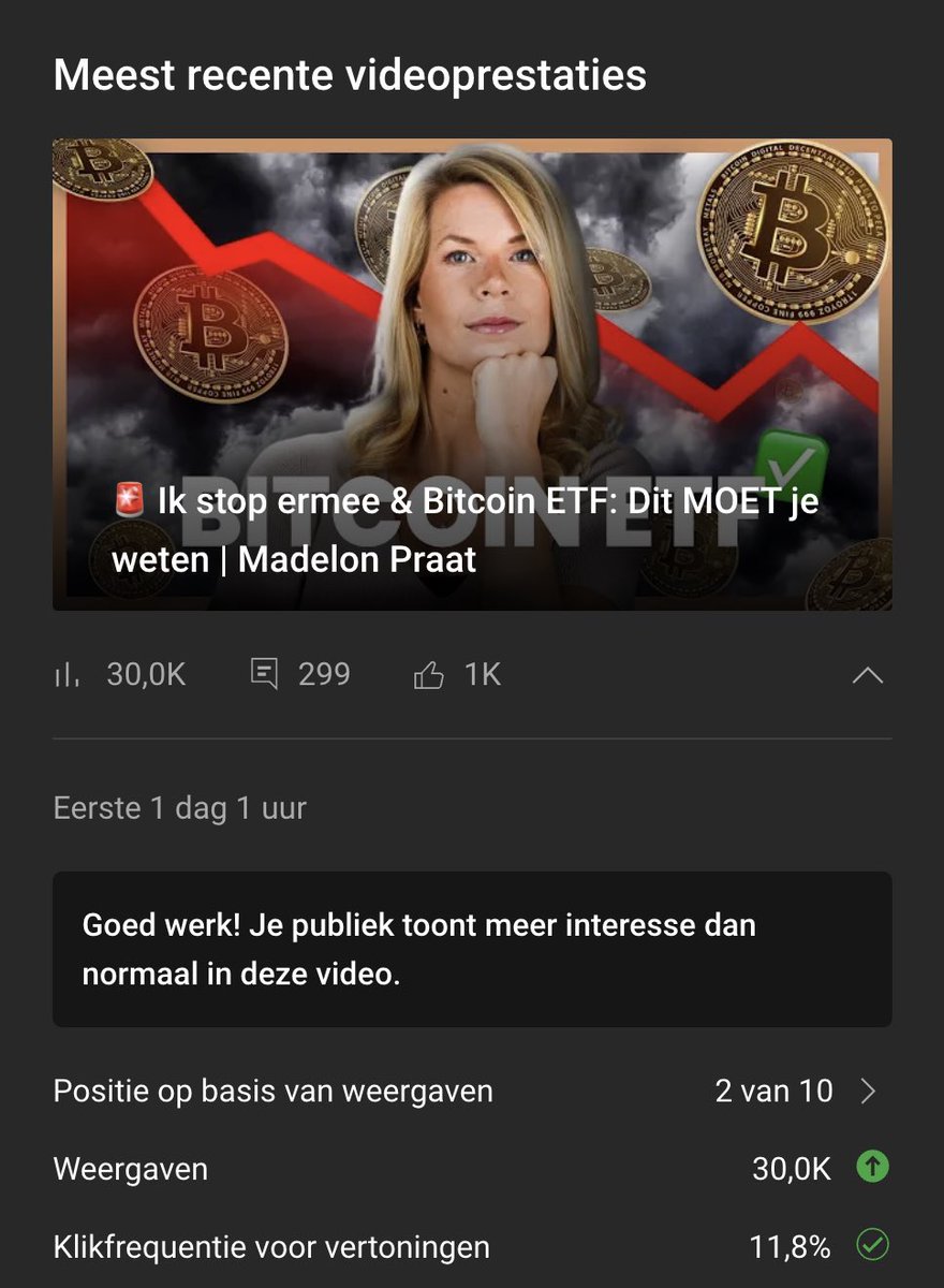 Dank voor alle mooie, lieve en hartverwarmende berichten op basis van mijn laatste video die in één dag reeds 30.000 keer is bekeken 🤍
Nog niet gezien? 👇🏼
youtu.be/JjyuabzDjDU?si…