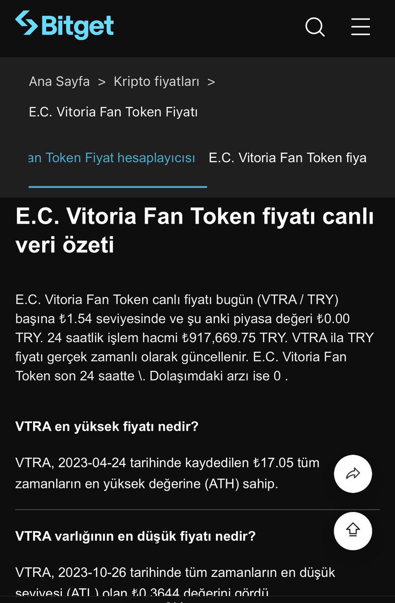 CryptoVolleyy's tweet photo. #Bitget #Bitci #FanToken
@onuryeygun #Bitget borsasının #Vtra canlı veri özeti çok başarılı olmamış mı ? https://t.co/FoxNIqeyAf