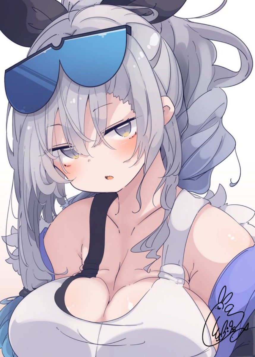 銀狼(スターレイル) 「じとーって見てくる銀狼     #崩壊スターレイル #HonkaiStarRai」|紅シャケ◆ お仕事募集中のイラスト