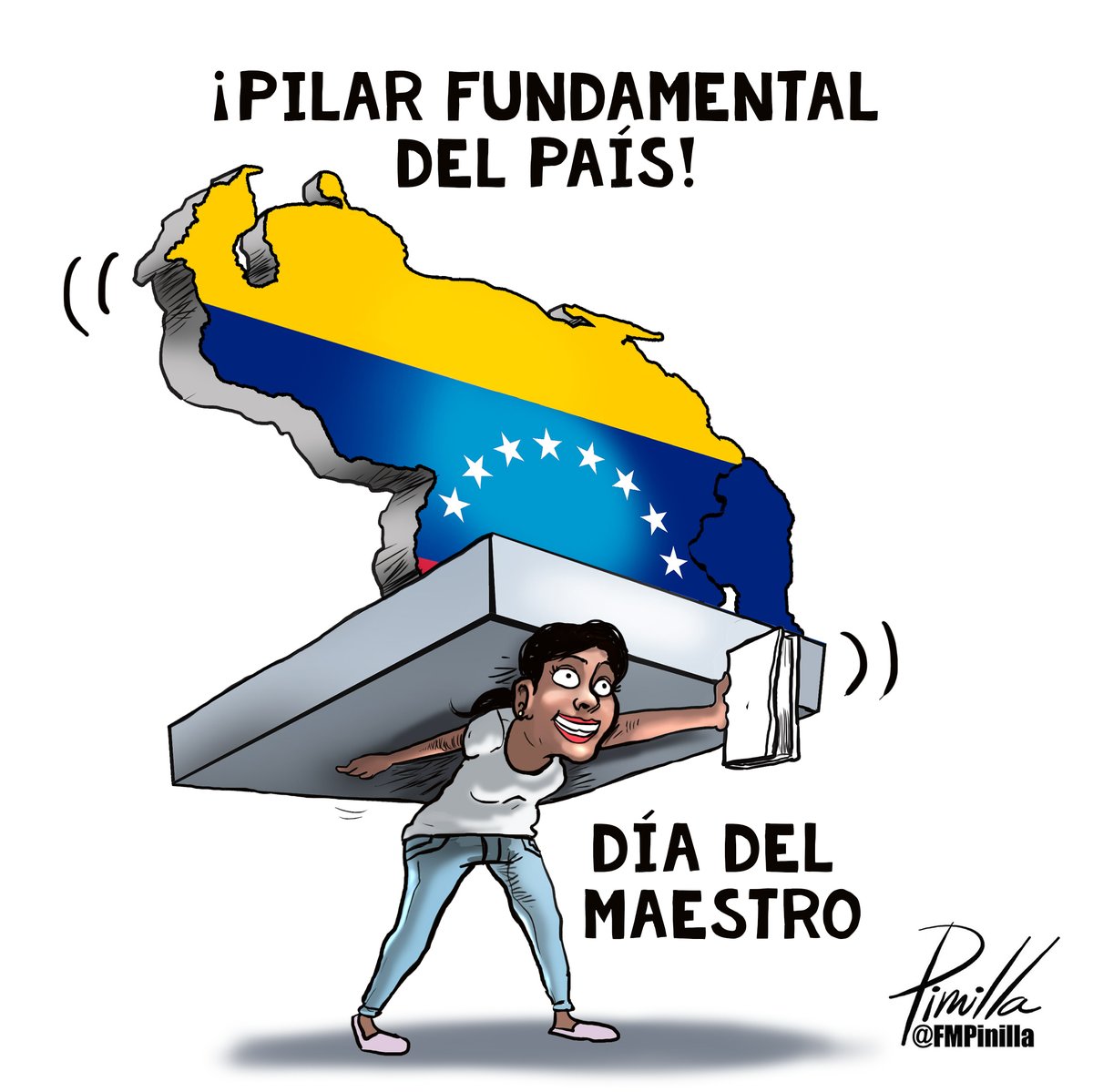 Mi respeto y gratitud a todos los #maestros en su día.

#DiaDelMaestro #Venezuela