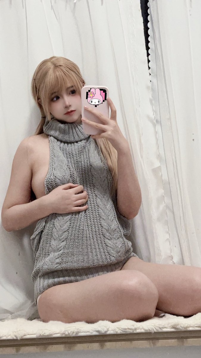 15p～ 露背毛衣（一月限定）fantia/爱发电