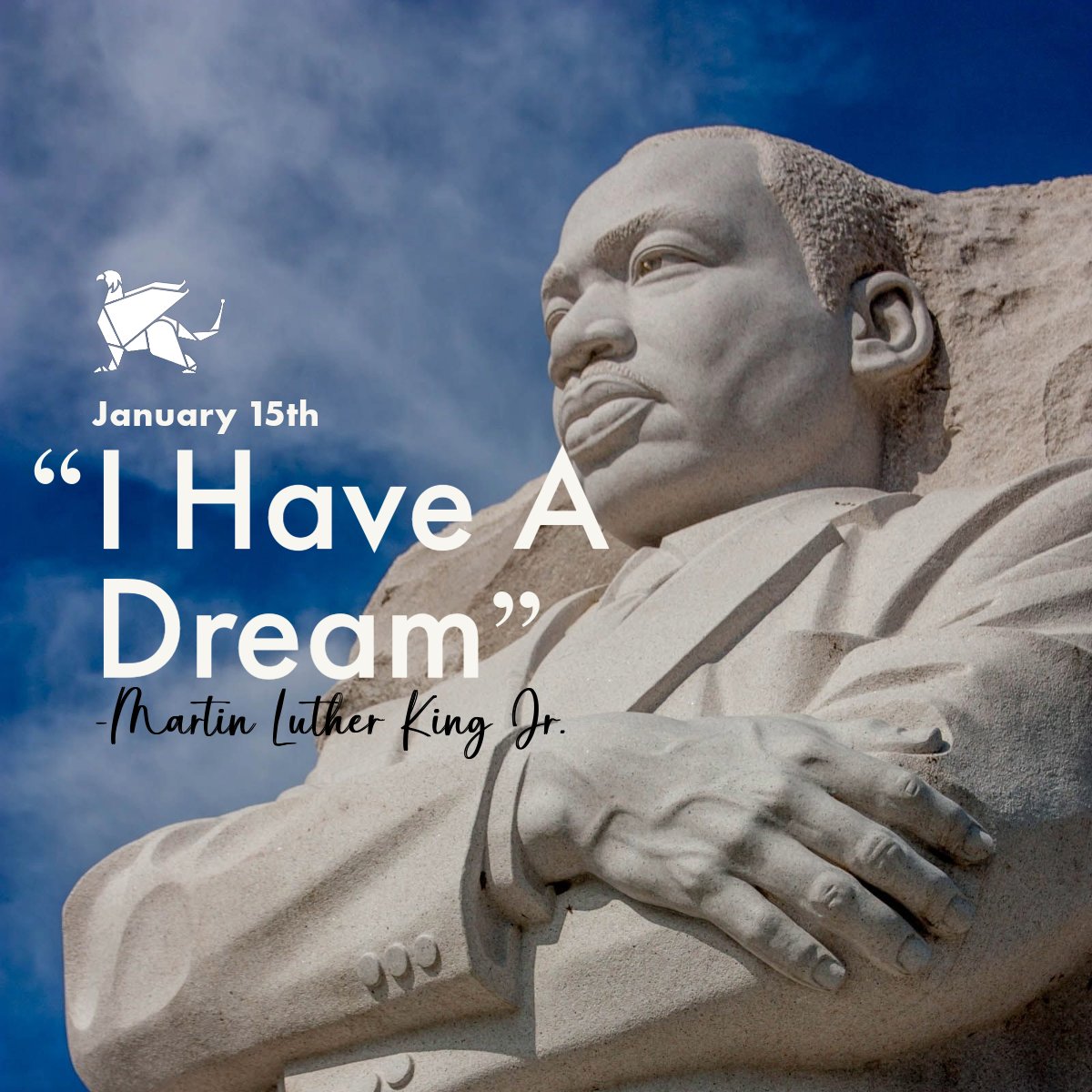 📢 In honor of Martin Luther King Jr. Day, Griffiss Institute offices will be closed today, January 15th. 🕊️ Did you know? MLK was the youngest recipient of the Nobel Peace Prize in 1964 at age 35. #MLKDay #GriffissInstitute