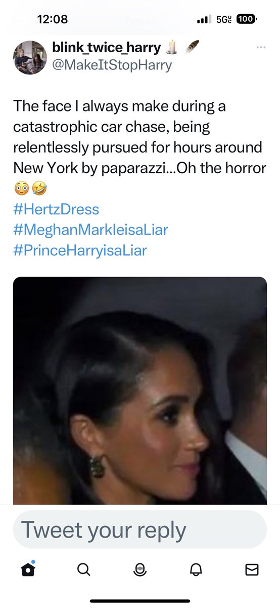 VictoriaStefHRH's tweet photo. @SabirahLohn Watching the documentary made me realize how to royally cut off someone who is a traitor in history! Now I understand why #MeghanMarkleAmericanPsycho went narc rage &amp; retaliated w/ the fakest catastrophic new car crash &amp; #bellendgame they were excluded in the fan fare🤣😂 https://t.co/yMCvYKKf4V