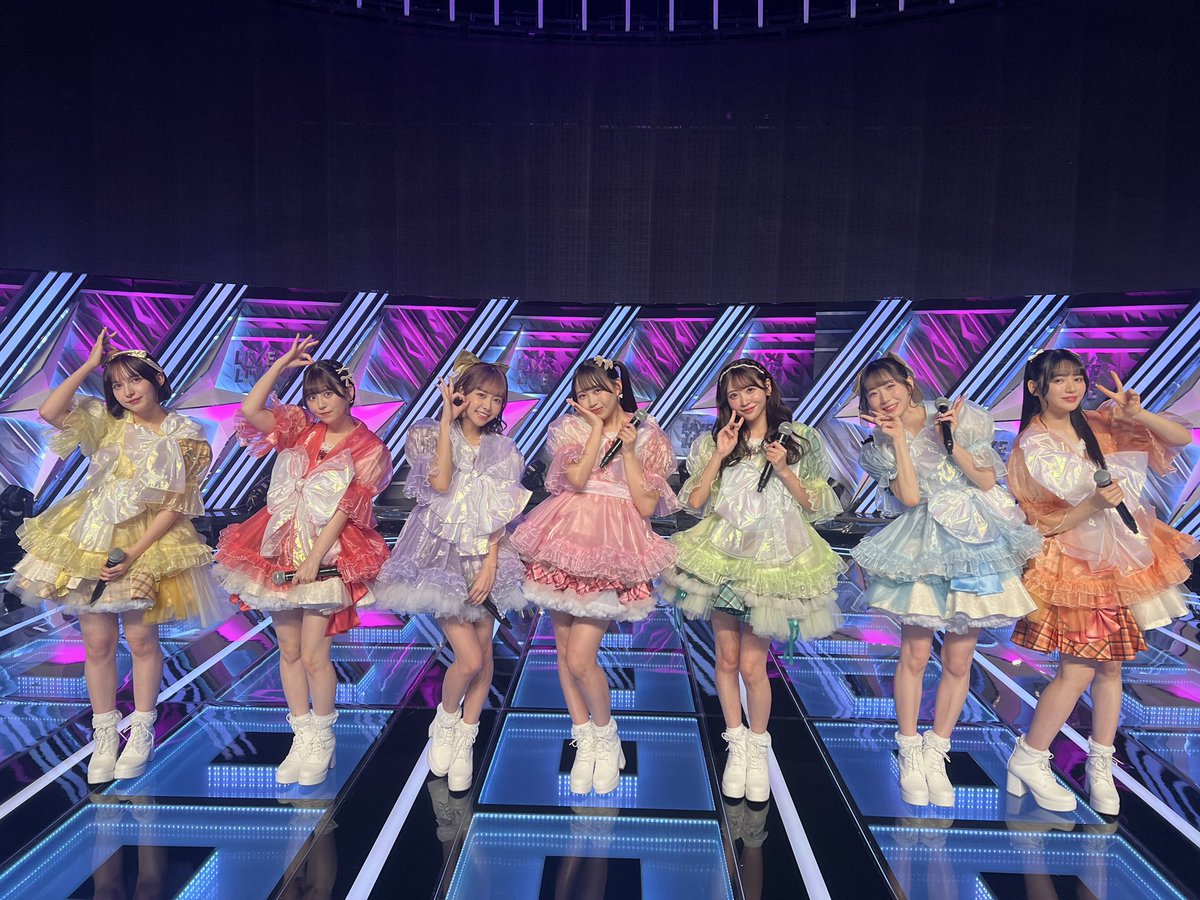 hair&make-up💄 TBS『CDTVライブ！ライブ！』にてFRUITS ZIPPERの