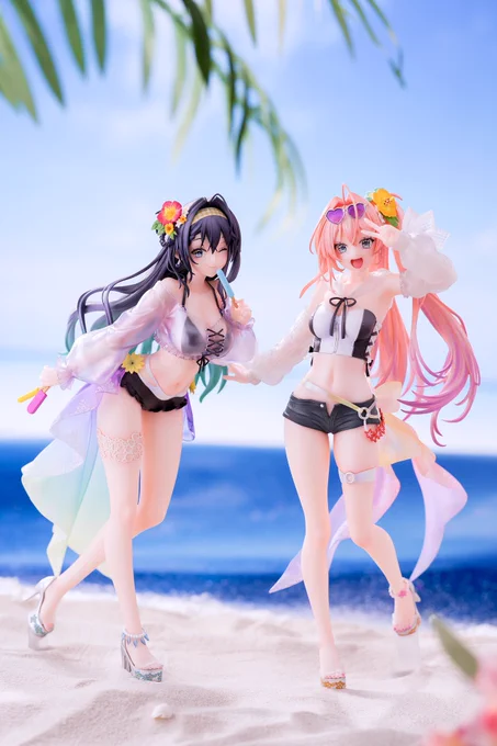 初フィギュア化  看板娘のルアナ&リアナが、1/7スケールフィギュアになりました! タイトルは、「遊びのお誘いに来た双子姉妹」  2人のはじめて、どうぞお家にお迎えして楽しんでくださいませ!  ご予約はこちら リアナ ルアナ