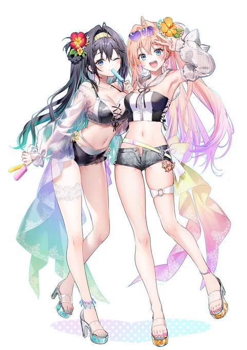 初フィギュア化  看板娘のルアナ&リアナが、1/7スケールフィギュアになりました! タイトルは、「遊びのお誘いに来た双子姉妹」  2人のはじめて、どうぞお家にお迎えして楽しんでくださいませ!  ご予約はこちら リアナ ルアナ