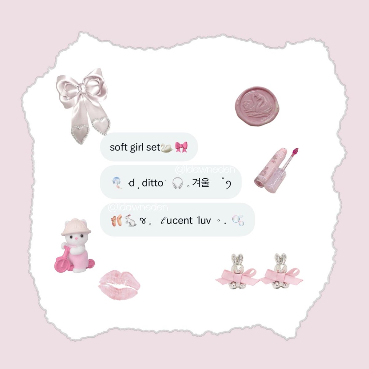 જ⁀ 𝓈et bio 𓈒 instagram 🫐🦩݁
⠀⠀ ֗ ⠀💌⠀ . ⠀⠀ 1 set 5 bath
֯ ⠀ ּ mention set 1 (hawaii) 𓈒  ७
⠀ ․ ⠀ ⢧⠀, set 2 (soft girl) or all ּ    

🍈 #everythingf0rm  #sellf0rm