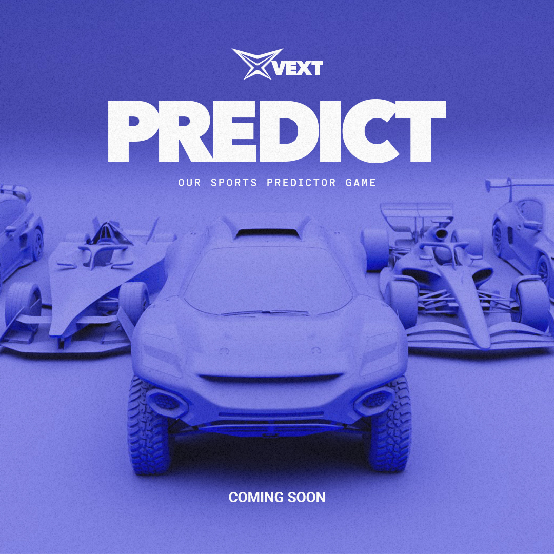 vextoken's tweet photo. Ready to compete against your friends in the ultimate game of predictions?

Gear up for our upcoming sports prediction game! 🏎️

Stay tuned for the launch 👀🚀

#VEXT #Web3Gaming https://t.co/uJhMXRY1XO