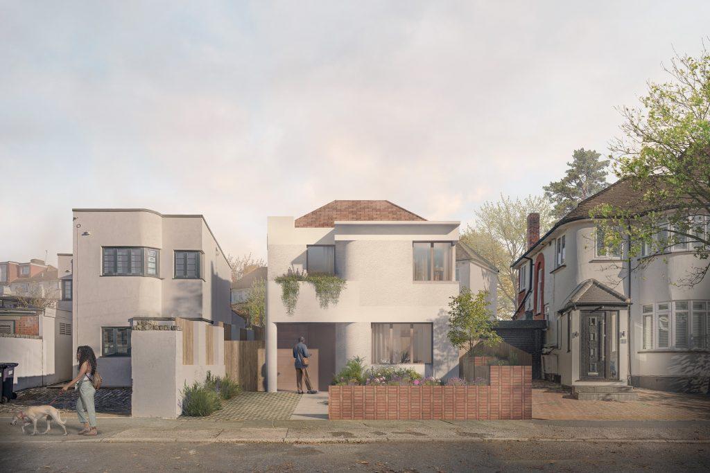 Novak Hiles lodges plans for house in Barnet back garden bit.ly/3vCjvY0