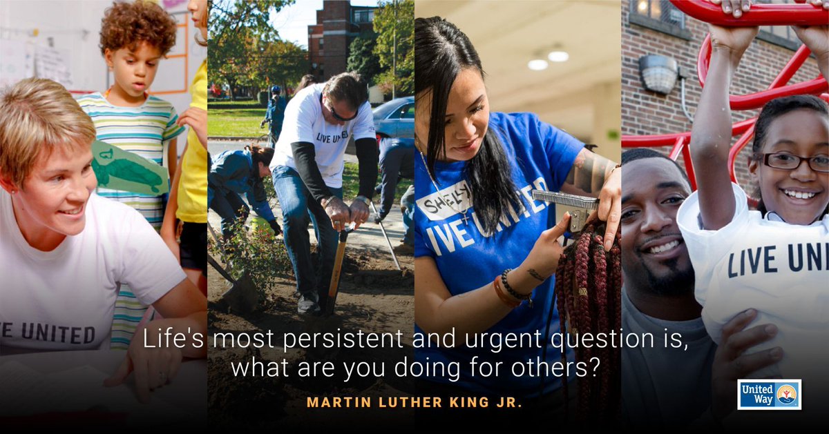 UW Bucks observes MLK Day as a day of mentorship and service, encouraging individuals to join together in supporting local communities and embodying Dr. King's spirit of compassion and activism. #MLKday #MLKDayofService2024 #LiveUnited #Volunteer #GiveBack uwbucks.org/volunteer
