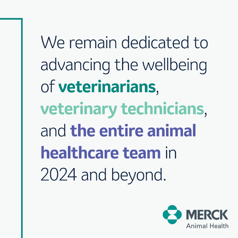 MerckAH's tweet photo. In partnership with the @AVMAvets, our latest Veterinary Wellbeing Study is now available, focusing on the state of wellbeing &amp; mental health of veterinarians &amp; their support staff throughout the nation.