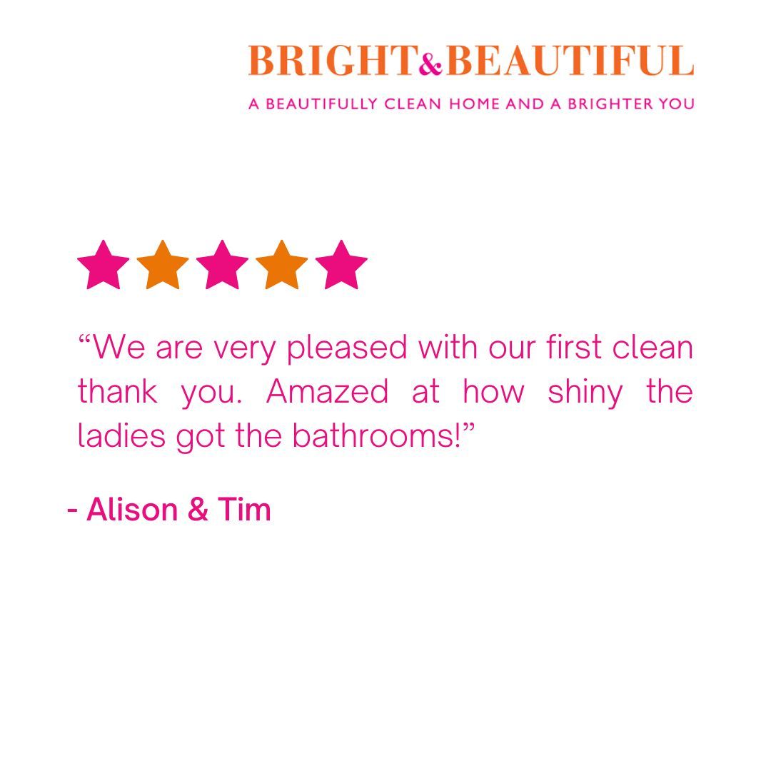 More great feedback – well done team! If you want your bathroom to sparkle and shine, why not get in touch for a quote?  

#brightandbeautiful #neighbourly #getneighbourly #neighbourlybrands #OwnTheHome #nblyreunion #nblyreunion2024 #housekeeping #cleaning #laundry #ironing