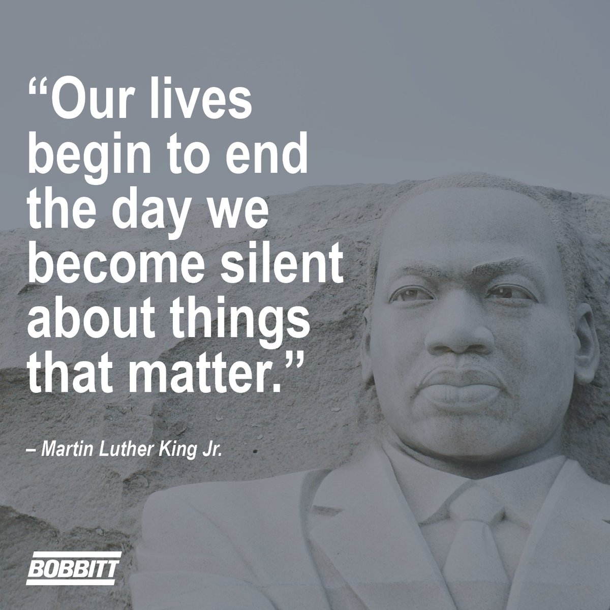 Today, we honor and remember the legacy of Dr. Martin Luther King Jr. #MLKDay