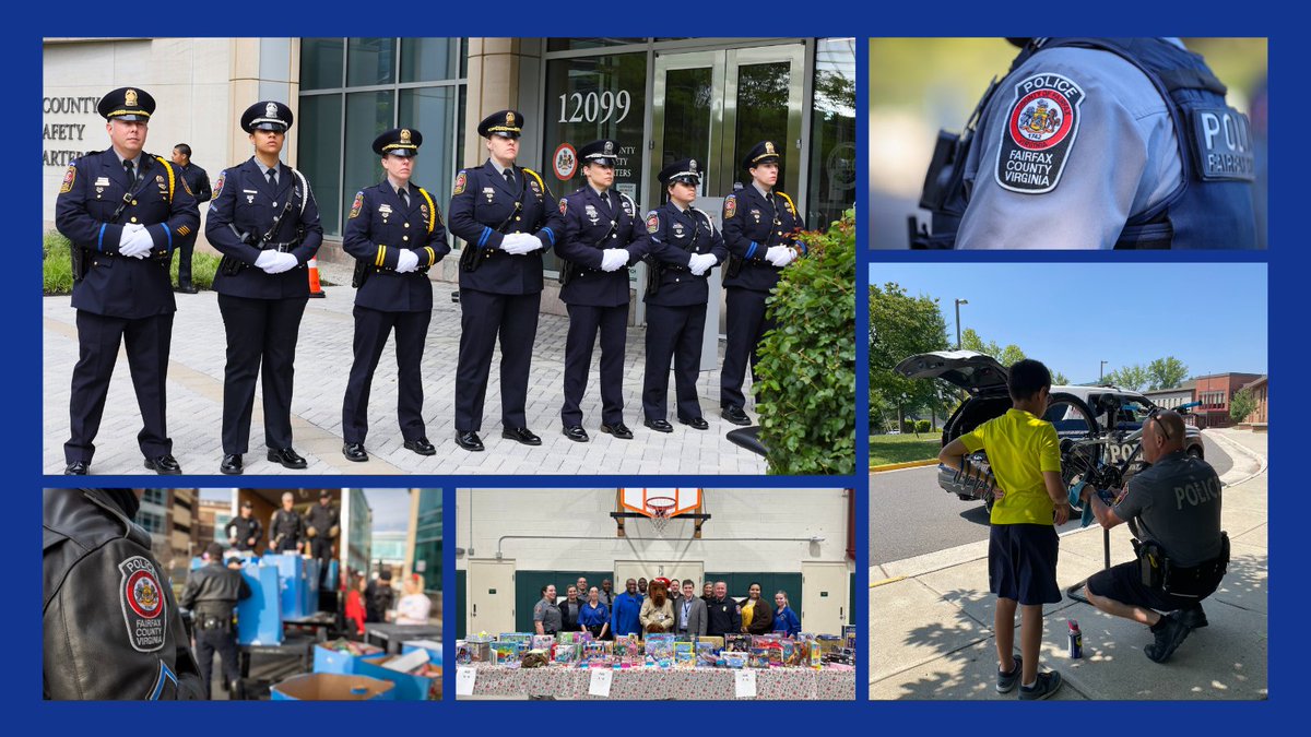 FairfaxCountyPD's tweet image. Today, #FCPD pays tribute to Martin Luther King Jr.'s legacy. His teachings inspire us to build bridges and strive for a more just society. Let's unite in service to better our community and honor his enduring impact. #DaysofService #MLK