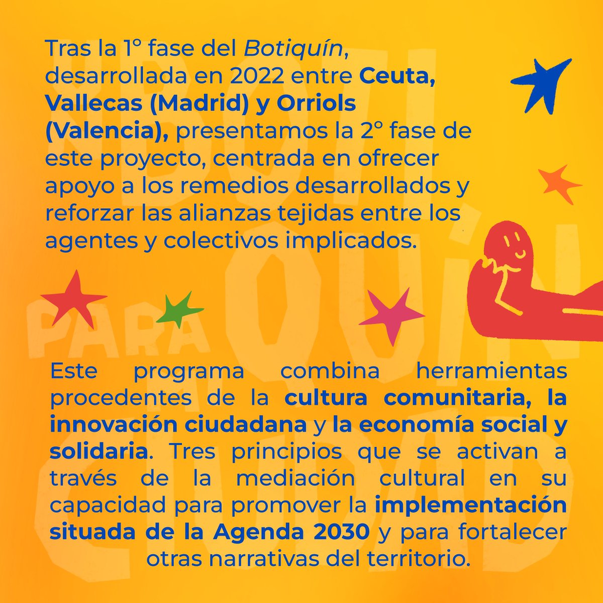 #UnBotiquinParaMiCiudad contará con la colaboración de <a href="/ReaccRed/">RedREACC</a> para la realización de los webinars: encuentros online para la puesta en valor y difusión del trabajo colaborativo abordado desde el cotidiano de los colectivos ciudadanos.
<a href="/OrriolsConvive/">OrriolsConvive</a> <a href="/lavillanavk/">La Villana / PAH Vallekas</a> #AsocElin