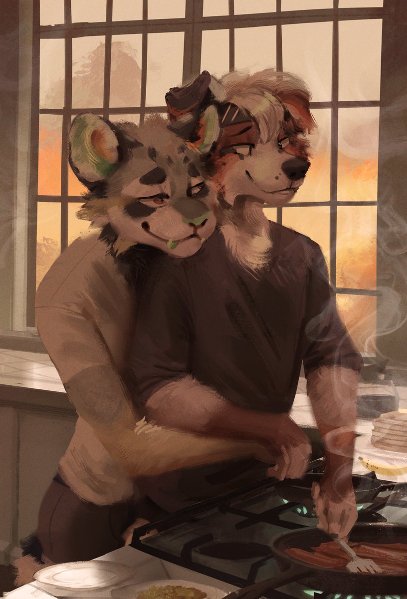 Rooshka (@rooshkagrape) on Twitter photo Mornings are always better with you.
Artwork with @RebisRat done by <a href="/_Neketo/">Neketo.bsky.social</a> Mornings are always better with you.
Artwork with @RebisRat done by <a href="/_Neketo/">Neketo.bsky.social</a>