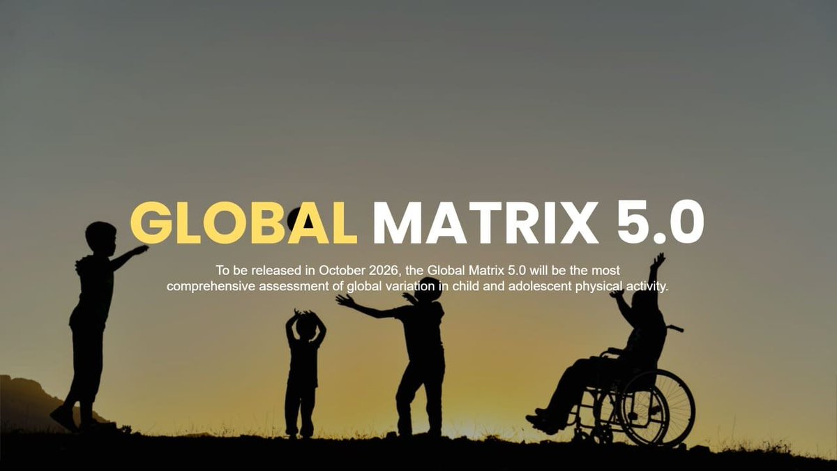 ⚠️Registration for the AHKGA #GlobalMatrix 5.0 is now open!📢
⭐️Registration details 
⭐️Timelines
⭐️Benefits of participating
⭐️Registration form 
...are available on the registration page:
activehealthykids.org/register/
Please share with your network!