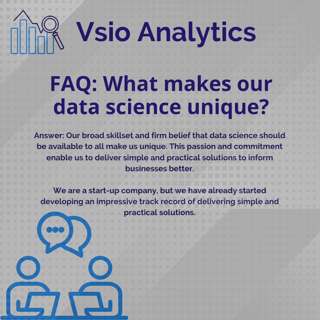 VsioAnalytics's tweet image. With expert know-how in machine learning, data science, and computational acceleration, we're on a mission to supercharge your data.
#DataScienceExperts #EmpowerWithData #InnovateWithVSIO