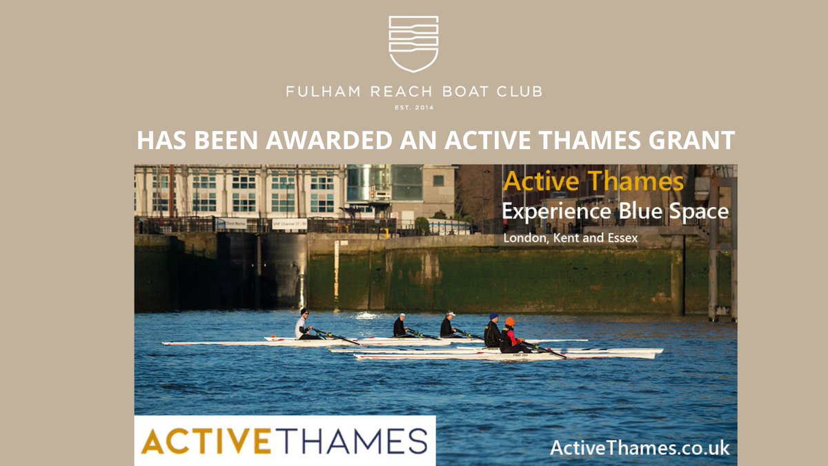 FulhamReachBC's tweet photo. π This grant will support our #SchoolRowing, supporting access to #rowing for #youngpeople from lower socioeconomic backgrounds, incl. with #disabilities & learning conditions.
Huge thanks to #ActiveThames, @LondonPortAuth, our Members & team.
#RowingForAll #ActiveThames2024 https://t.co/PYgGM2vtSE