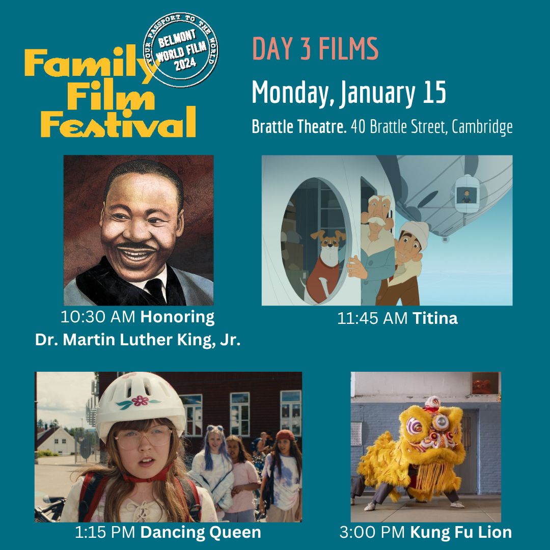 Belmont World Film (@belmntworldfilm) on Twitter photo Join us today on Martin Luther King Day! We have some special films at <a href="/BrattleTheatre/">Brattle Theatre</a> today (w/subtitles read aloud through headphones for non-English films): Honoring Dr. Martin Luther King, Jr. TITINA, DANCING QUEEN & KUNG FU LION. Thanks to @NorwayinNewYork & <a href="/DutchCultureUSA/">Dutch Culture USA</a> Join us today on Martin Luther King Day! We have some special films at <a href="/BrattleTheatre/">Brattle Theatre</a> today (w/subtitles read aloud through headphones for non-English films): Honoring Dr. Martin Luther King, Jr. TITINA, DANCING QUEEN & KUNG FU LION. Thanks to @NorwayinNewYork & <a href="/DutchCultureUSA/">Dutch Culture USA</a>