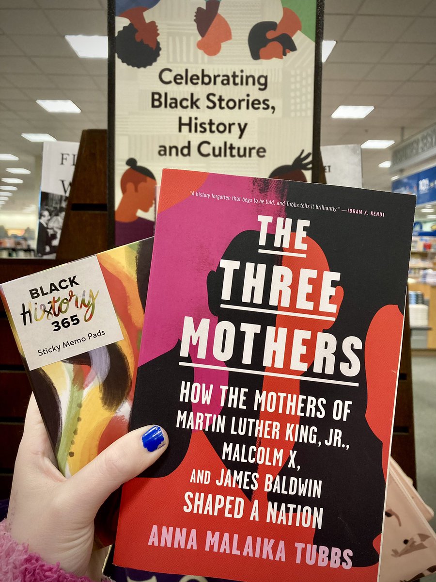 For Martin Luther King Jr. Day, check out “The Three Mothers” by Anna Malaika Tubbs to learn more about Martin Luther King Jr. as well as other noteables in history! #martinlutherkingday #martinlutherkingjrday #blackhistory #bnmacon #barnesandnoble