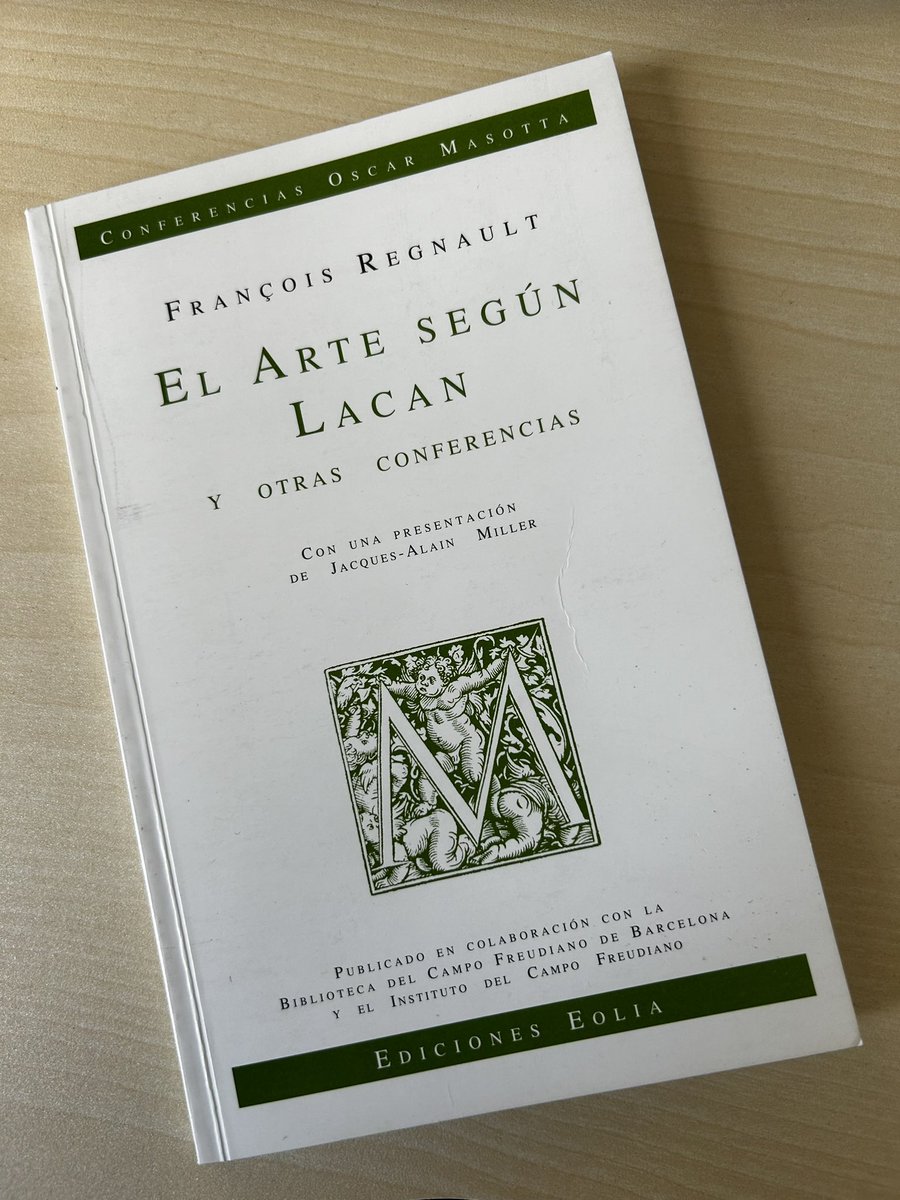 g3_erick's tweet photo. “Pienso que quizás algunas personas de esta sala se preguntan como yo mismo me pregunto, ¿cómo se llega a ser François Regnault? Hay aquí un don evidente a todos y misterioso. F. Regnault era así a los veinte años”. J-A. Miller 

Hoy en BCFB de la @cdc_elp en IBIDEM! https://t.co/bYVaAle2MO