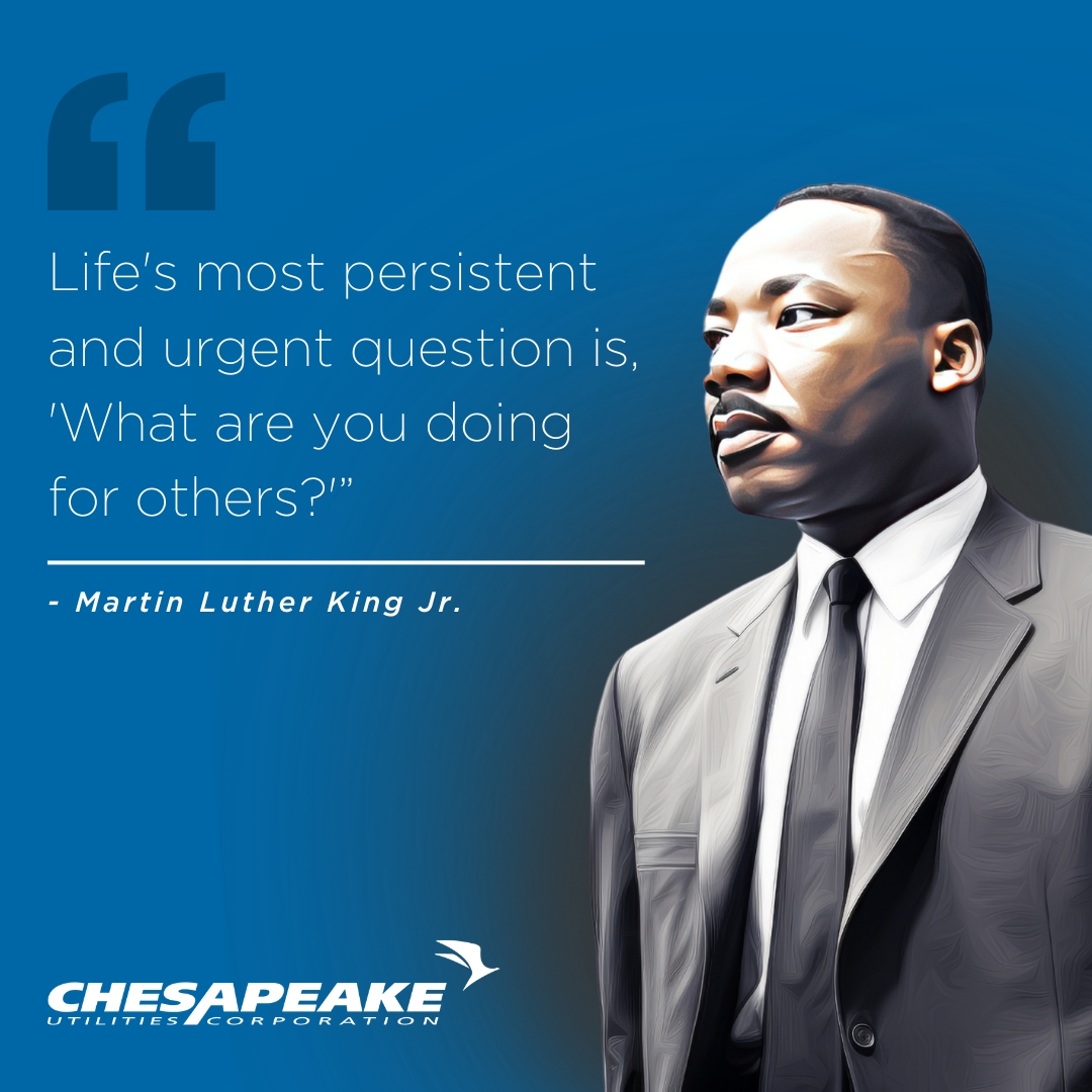 Today is more than just a day off; it's a day on! #MLKDayofService is the only federal holiday dedicated to encouraging Americans to volunteer for community betterment. We've challenged our team to honor Dr. King's legacy today by dedicating time to service. #MakingLifeBetter