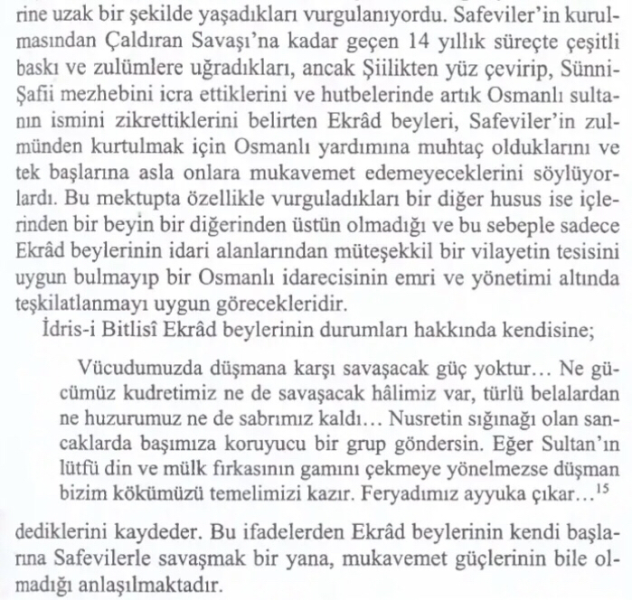 mangudai_'s tweet photo. Kürtlerin Yavuz Sultan Selim'e yardım çağrısı...

Bu mektupta kürtler Safeviler'e karşı mukavemet edemediklerini ve artık bu baskıya dayanamayacaklarını, Sultan Selim gelmezse köklerinin kazınacaklarını belirtip acil olarak Yavuz Han'dan yardım çağrısında bulunmuştu. https://t.co/H8VODwNSxX