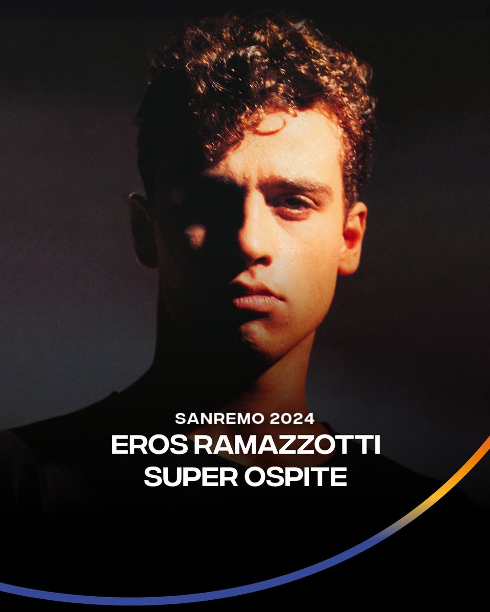 . <a href="/RamazzottiEros/">Eros Ramazzotti</a> è l’attesissimo super ospite di #Sanremo2024 nella serata di giovedì!
L’artista torna sul palco dove tutto ha avuto inizio, a quarant'anni dalla vittoria con "Terra Promessa" nella categoria Nuove Proposte. L'annuncio di Amadeus 👇🏻