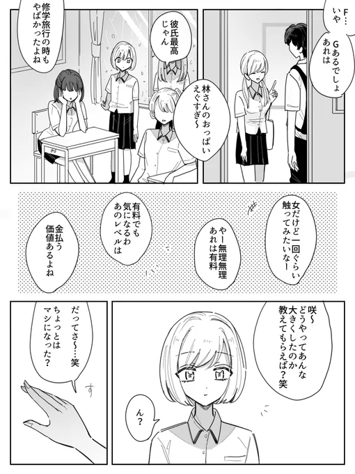 目立つ話じゃないけどこれお気に入り🫶
#創作百合 