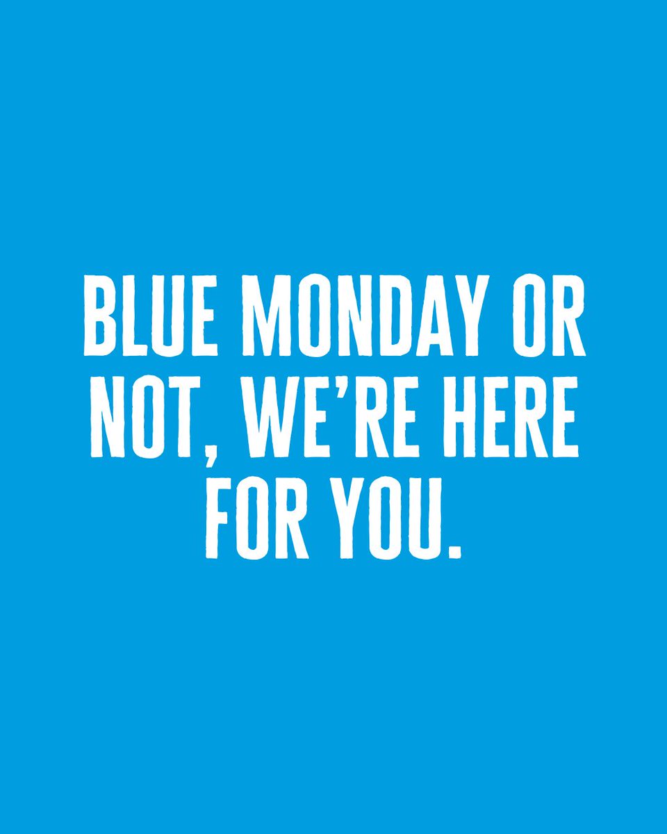 Diabetes is relentless, but so are you 💙 #BlueMonday or not, we're here for you.