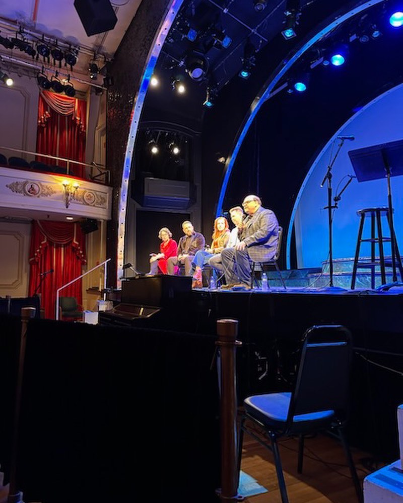 We had the best time introducing #MaggieTheMusical at the Festival of New Musicals at @GoodspeedMusicl this weekend! Thank you for welcoming members of our creative team to your stage. August 23rd can’t come soon enough. Put the kettle on, Connecticut! #musicaltheatre