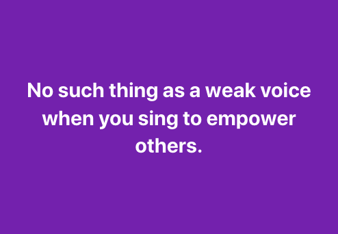 BaxterOnSinging's tweet photo. #Singers #Sing4change #VocalPower https://t.co/UYCWHFJKib