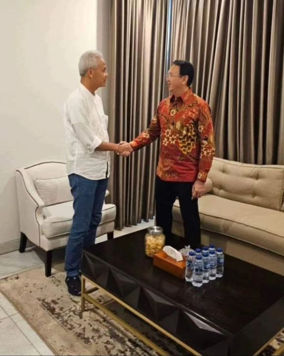 Jika Ganjar jadi presiden, Ahok berpeluang jadi ketua KPK. 🇮🇩