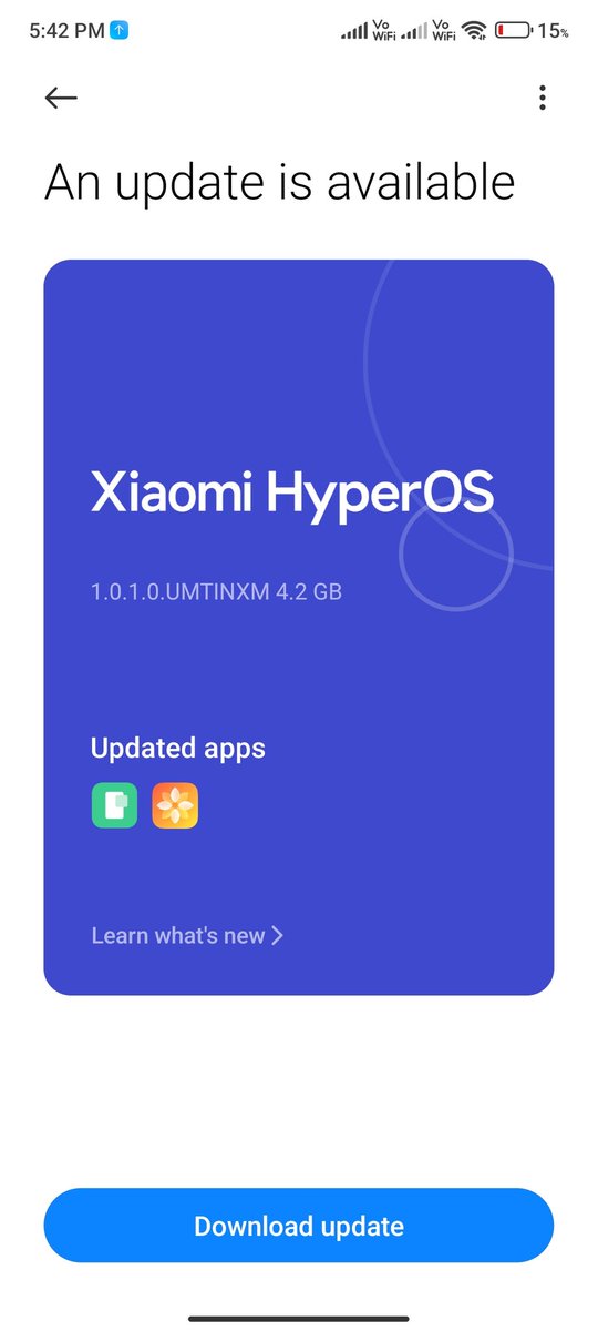 NomaanMalik08's tweet photo. #XiaomiHyperOS Update Received for #RedmiNote124G.
@XiaomiHyperOSIN
@RedmiIndia @XiaomiIndia https://t.co/ePSKK7xi1O
